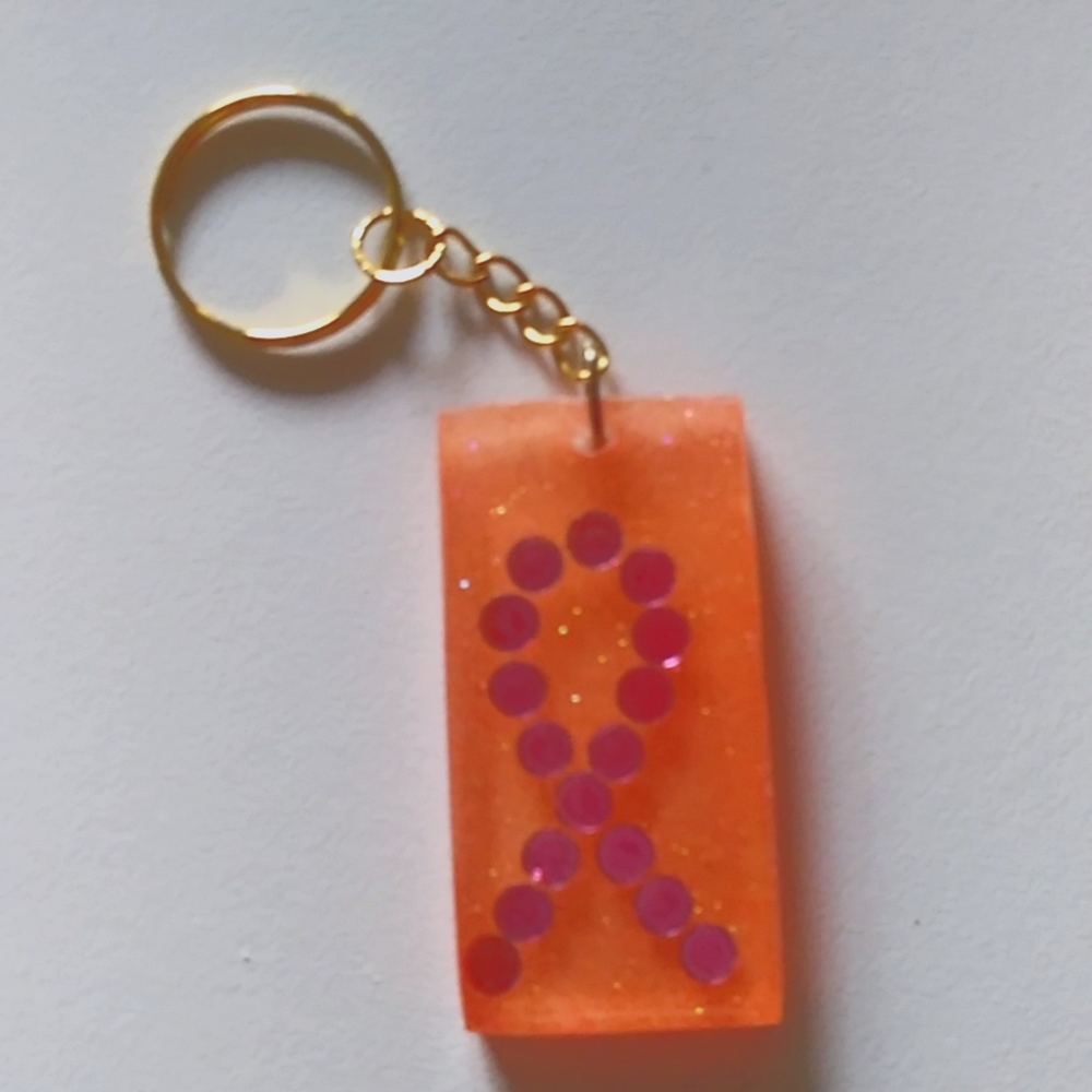 Breast Cancer Awareness Keychain